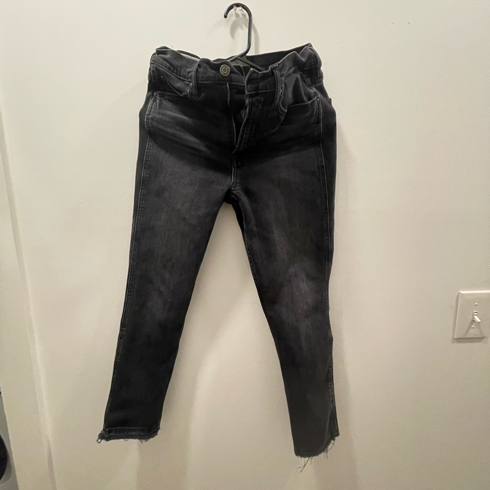 GAP cigarette high rise jean
